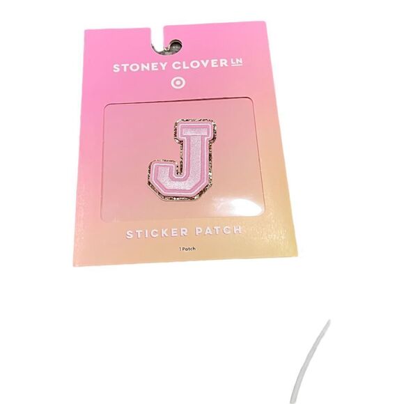 Stoney Clover Lane Limited Edition Collaboration W/Target NWT Letter J Sticker P - Picture 1 of 2